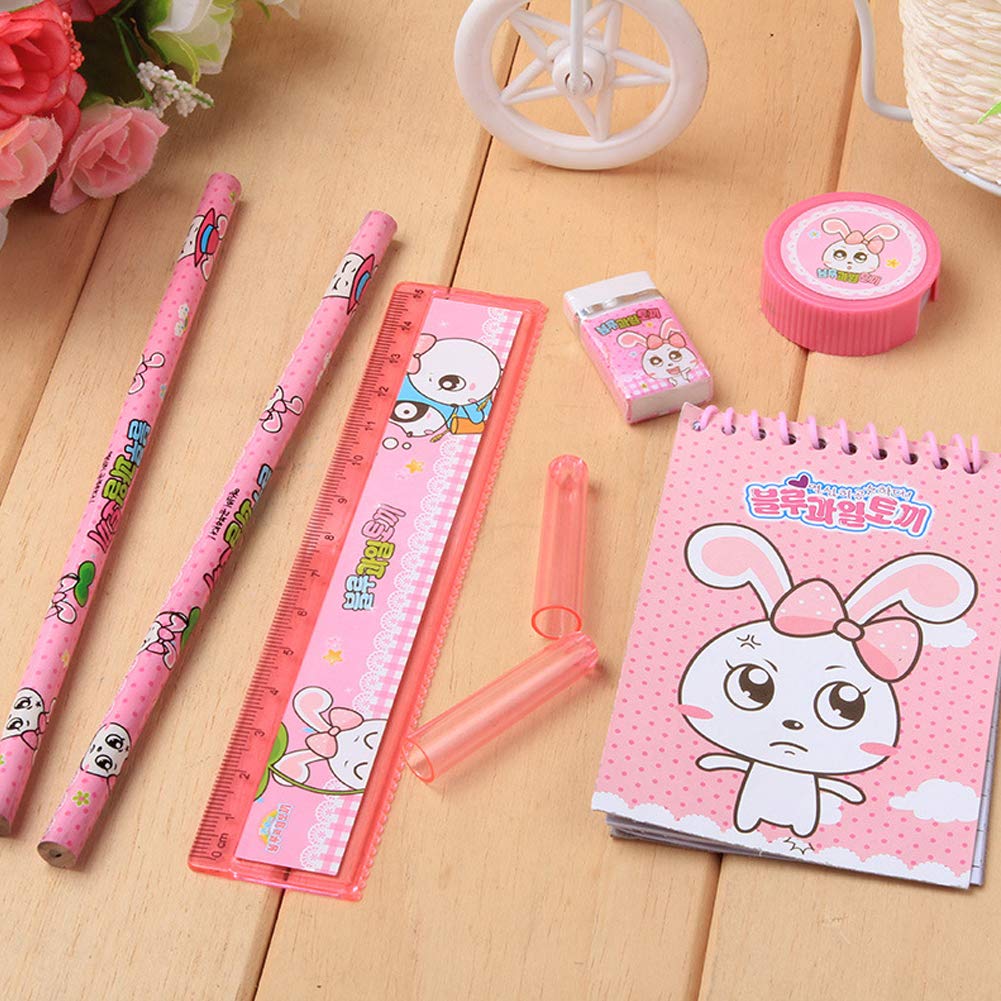 7958 8 in1 Mix Stationery Gift Set for Kids, Stationary Set Including Pencil Ruler Rubber Pencil Sharpener, Pencil Cover, School, Office Product Gift 7958 8 in1 Mix Stationery Gift Set for Kids, Stationary Set Including Pencil Ruler Rubber Pencil Sharpener, Pencil Cover, School, Office Product Gift